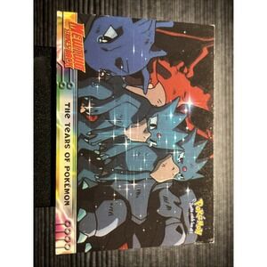 THE TEARS OF POKEMON #37 Topps Pokemon Card Mewtwo Strikes Back‎